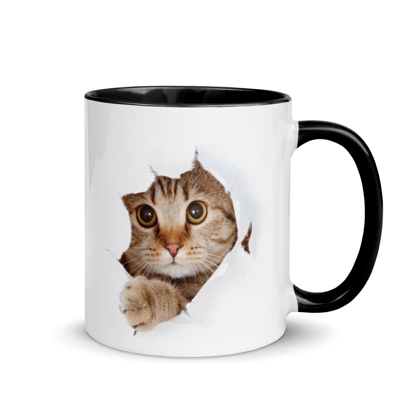 Perrfect Companion #01 Cute Kitten Mug with Color Inside
