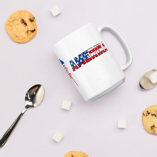 Amerika 4th of July Mug