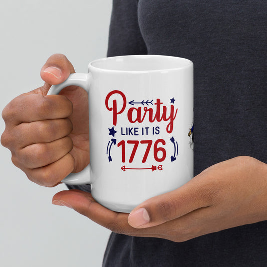 Party Like It's 1776 Uncle Sam Mug