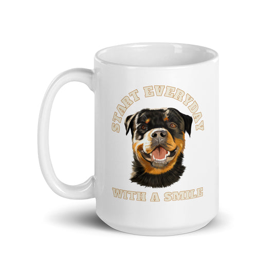 Rottweiler Smile Mug