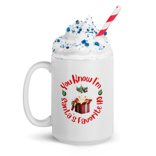 Santa's Favorite Ho Christmas Mug