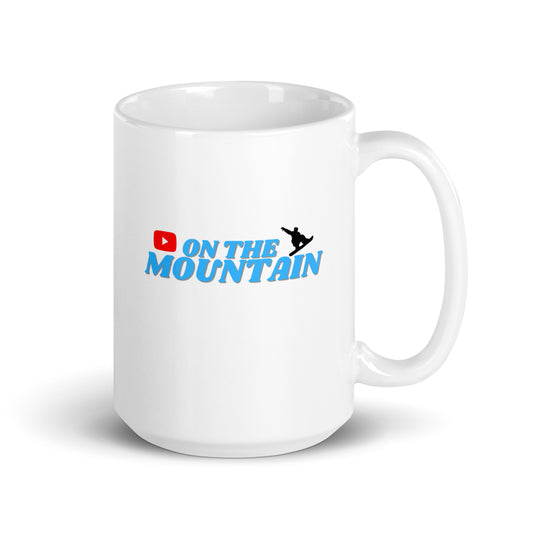 On The Mountain Wordmark Mug