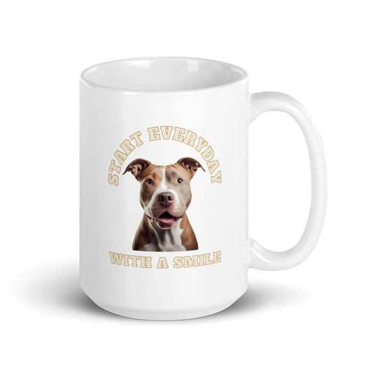Pit Bull Smile Mug