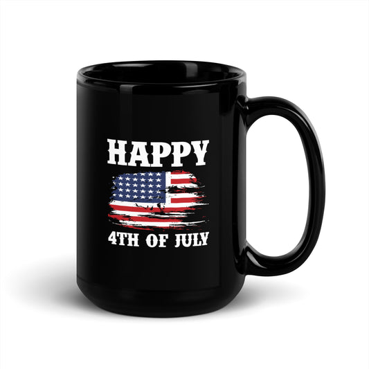 Happy 4th of July Skull Mug