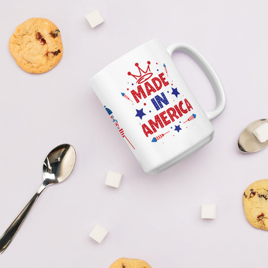 Made in America 4th of July Mug