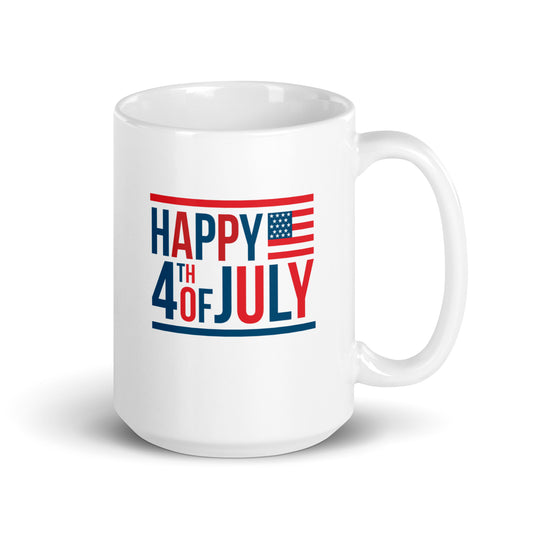 Happy 4th of July Bold Mug