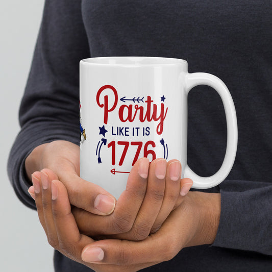 Party Like It's 1776 Uncle Sam Mug